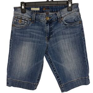 KUT from the Kloth Natalie Bermuda Denim Shorts Women’s 6